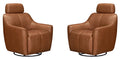 Parker Living Miles Swivel Gliding Accent Chair Two Pack