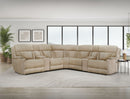 Parker Living Dalton 7 Piece Modular Power Reclining Sectional with Power Adjustable Headrests