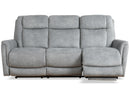 Parker Living Linus - Hudson Grey Power Reclining Sofa Loveseat and Recliner