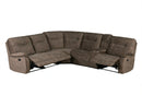 Parker Living Cooper - Shadow Brown 6 Piece Modular Manual Reclining Sectional