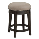 Parker House Sundance - Smokey Grey Cocktail Table with 2 End Tables and Console Table with 3 Stools