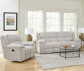Parker Living Buster Manual Reclining Sofa and Recliner