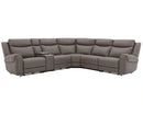 Parker Living Momentum 6 Piece Modular Power Reclining Sectional with Power Adjustable Headrests