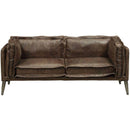 Acme Furniture Porchester Loveseat in Distress Chocolate 52481