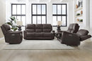 Parker Living Easton - Steamboat Brown Zero Gravity Power Reclining Tilt Console Loveseat P3