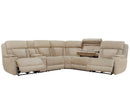 Parker Living Dalton 6 Piece Modular Power Reclining Sectional with Power Adjustable Headrests