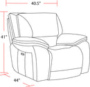 Parker Living Vail - Burnt Sienna Power Recliner Two Pack