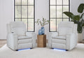Parker Living Armstrong Power Recliner with Heat Massage and Auto-Glide Two Pack