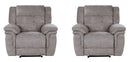 Parker Living Richland - Bristol Grey Power Recliner Two Pack