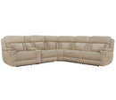 Parker Living Dalton 6 Piece Modular Power Reclining Sectional with Power Adjustable Headrests
