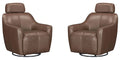 Parker Living Miles Swivel Gliding Accent Chair Two Pack