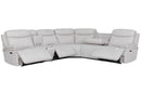 Parker Living Alpine - Airy Midnight 6 Piece Zero Gravity Power Reclining Sectional with Power Adjustable Headrests
