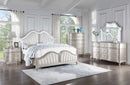 Evangeline Panel Bed with LED Lighting