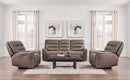 Parker Living Lawson - Sydney Brunette Zero Gravity Triple Power Reclining Sofa with Drop Down Table P2