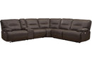 Parker Living Spartacus 6 Piece Modular Power Reclining Sectional with Power Adjustable Headrests