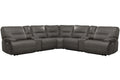 Parker Living Spartacus 7 Piece Modular Power Reclining Sectional with Power Adjustable Headrests