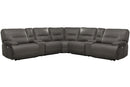 Parker Living Spartacus 7 Piece Modular Power Reclining Sectional with Power Adjustable Headrests