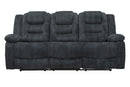 Parker Living Bolton - Misty Storm Manual Reclining Sofa Loveseat and Recliner