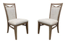 Parker House Americana Modern Dining Upholstered Dining Chair Two Pack