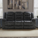 Parker Living Bolton - Misty Storm Manual Reclining Sofa and Loveseat
