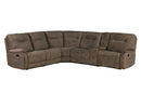 Parker Living Cooper - Shadow Brown 6 Piece Modular Manual Reclining Sectional