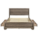 Kauffman Panel Platform Storage Bed