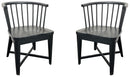 Parker House Americana Modern Dining Barrel Dining Chair Two Pack