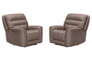 Parker Living Lawson - Sydney Brunette Zero Gravity Power Recliner Two Pack