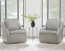 Parker Living Asher Swivel Accent Chair Two Pack