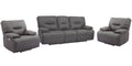 Parker Living Spartacus Power Reclining Sofa and Two Recliners