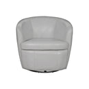 Parker Living Barolo - Steamboat Ice 100% Italian Leather Swivel Club Chair