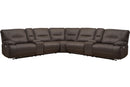 Parker Living Spartacus 7 Piece Modular Power Reclining Sectional with Power Adjustable Headrests