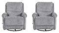 Parker Living Gentry Manual Swivel Glider Recliner Two Pack