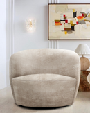 Parker Living Carina - Miami Mink Swivel Barrel Chair