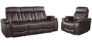 Parker Living Royce - Fantom Brown Power Reclining Sofa and Recliner