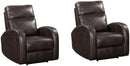 Parker Living Devin - Pebble Brown Power Recliner Two Pack