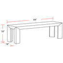 Parker House Crossings - Downtown Dining Bench