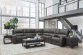 Parker Living Belmont 7 Piece Zero Gravity Power Reclining Sectional with Power Adjustable Headrests