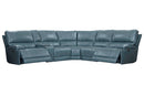 Parker Living Whitman - Powered By Freemotion 6 Piece Modular Power Reclining Sectional with Power Adjustable Headrests