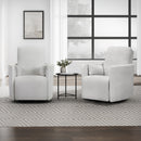 Parker Living Turner Manual Swivel Glider Recliner Two Pack