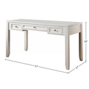 Parker House Boca L Shape Desk with Credenza and Hutch
