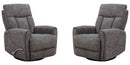 Parker Living Natalia Manual Swivel Glider Recliner Two Pack