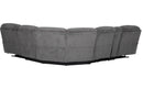 Parker Living Alpine - Airy Midnight 6 Piece Zero Gravity Power Reclining Sectional with Power Adjustable Headrests