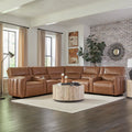 Parker Living Modesto 7 Piece Modular Power Reclining Sectional with Power Adjustable Headrests