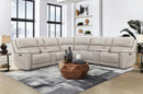 Parker Living Easton - Steamboat Brown 7 Piece Zero Gravity Power Reclining Sectional with Power Adjustable Headrests