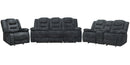 Parker Living Bolton - Misty Storm Manual Reclining Sofa Loveseat and Recliner