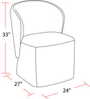 Parker House Bongo Dining Chair (2/CTN Sold in pairs) - DBGO