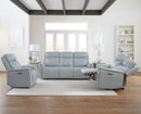 Parker Living Cascade - Seamist Grey Power Reclining Loveseat