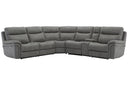 Parker Living Mason - Carbon 6 Piece Modular Power Reclining Sectional with Power Adjustable Headrests