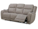 Parker Living Penfield - Frappe Power Reclining Sofa Loveseat and Recliner